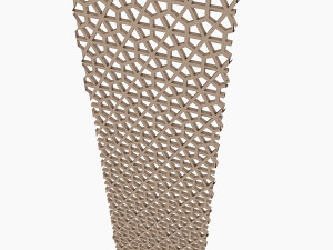 hexagonal separator and panel 3D Model