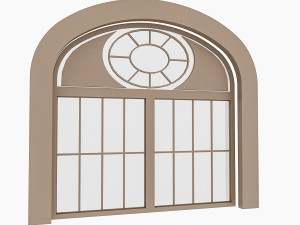 classic door 3 3D Model