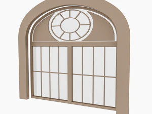 classic door 3 3D Model