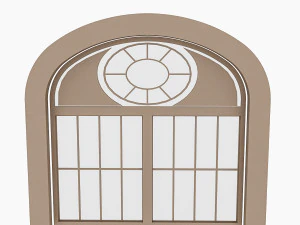 classic door 3 3D Model