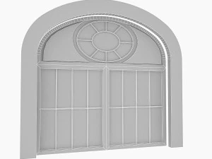 classic door 3 3D Model