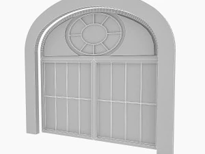 classic door 3 3D Model