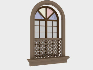 pavilion window 6 3D Model