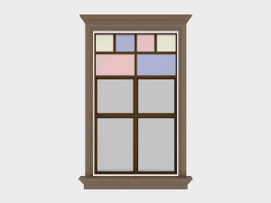 pavilion window 4 3D Model