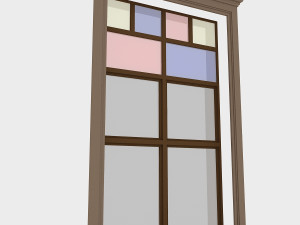 pavilion window 4 Modelo 3D