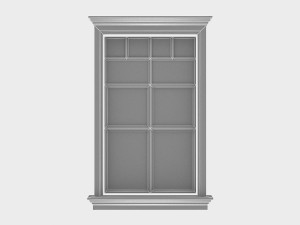pavilion window 4 Modelo 3D