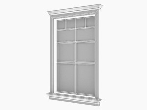 pavilion window 4 Modelo 3D