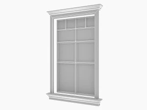 pavilion window 4 3D Model