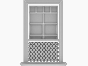 pavilion window 3 Modelo 3D