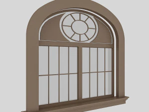 pavilion window 2 3D Model