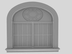 pavilion window 2 3D Model