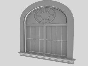 pavilion window 2 3D मॉडल