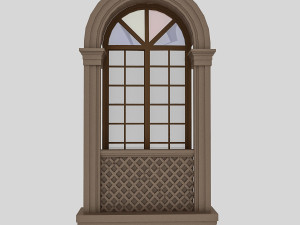 pavilion window 3D 모델