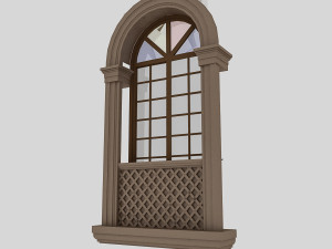 pavilion window 3D 모델