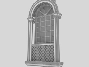 pavilion window 3D 모델