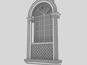 pavilion window 3D Model