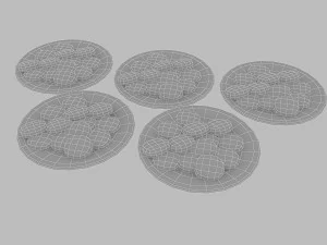 cookies set 3D Model