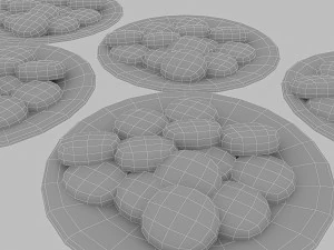 cookies set 3D Model