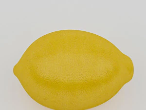 modèle 3D de citron Modèle 3D