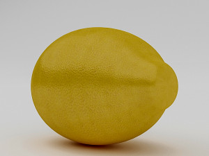 3d lemon model Modelo 3D