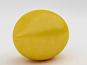 3d lemon model Modelo 3D