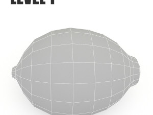 3d lemon model Modelo 3D