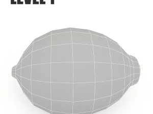 3d lemon model 3D Model
