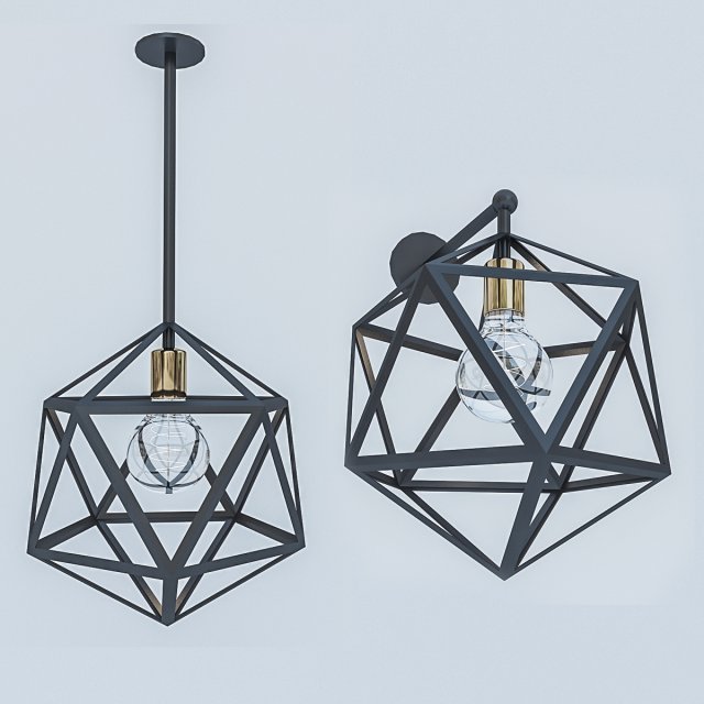 loft lamp Modèle 3D .c4d .max .obj .3ds .fbx .stl .blend