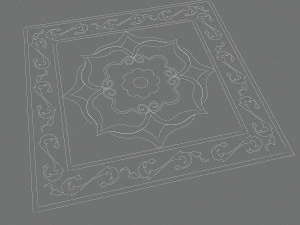 мраморный узор 3D Модель