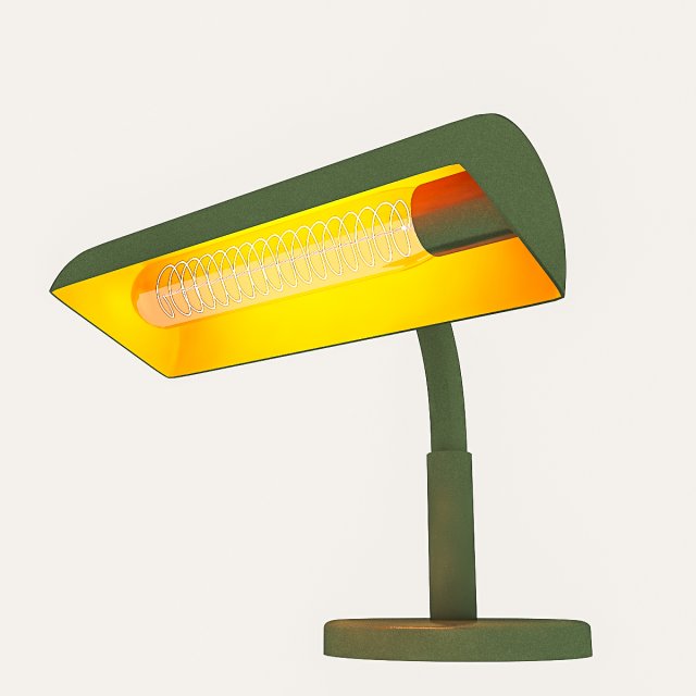3d table lamp 3D Model .c4d .max .obj .3ds .fbx .stl .blend 