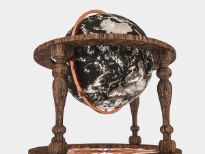 world globe decor 3D Modell