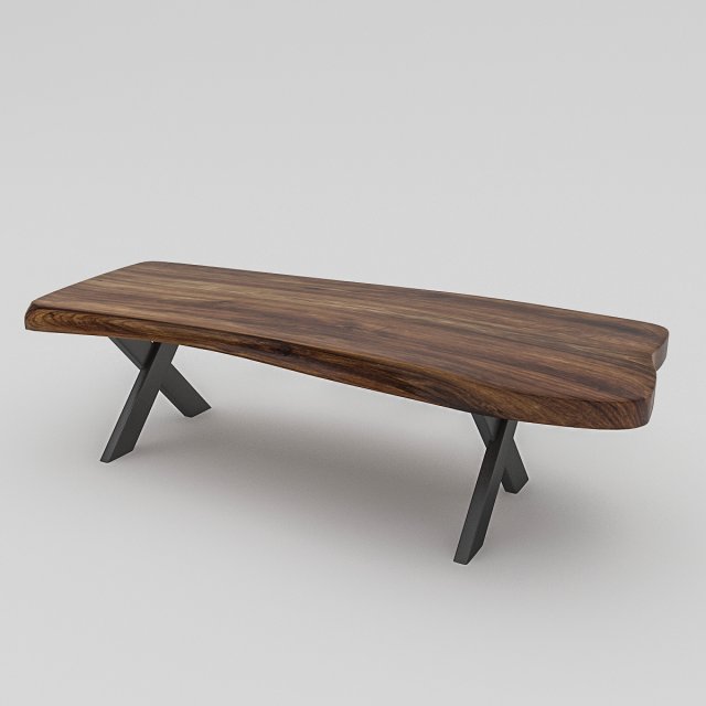 solid table 3D Модель .c4d .max .obj .3ds .fbx .stl .blend 