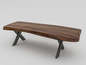 твердый стол 3D Модель