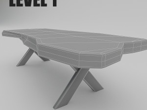 solid table 3D Модель