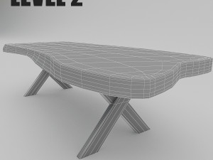 solid table 3D Модель