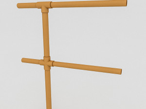 metal railling Modelo 3D
