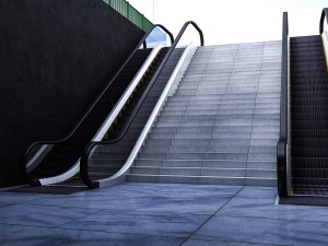 subway entrance 3D Model