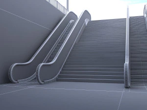 subway entrance 3D Model