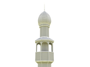 3d minaret model 3D Model