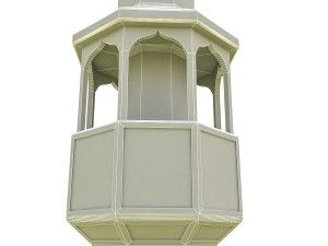 3d minaret model 3D Model