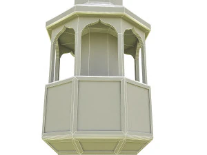 3d minaret model 3D Model
