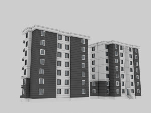 modern buildings 3D Модель