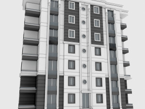 modern buildings 3D Модель