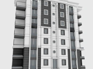modern buildings 3D Model