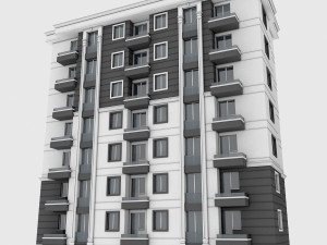 modern buildings 3D Модель