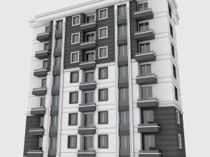 modern buildings 3D Model