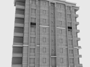 modern buildings 3D Model