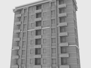 modern buildings 3D Model