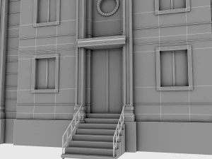 modern buildings 3D Model