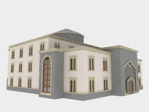 modern place of worship Modelo 3D